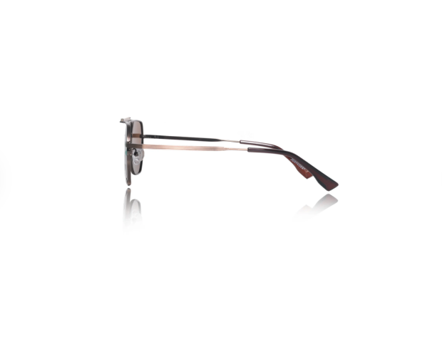 Gold Aviator Sunglasses – Brown Tinted Lenses | Premium Metal Frame