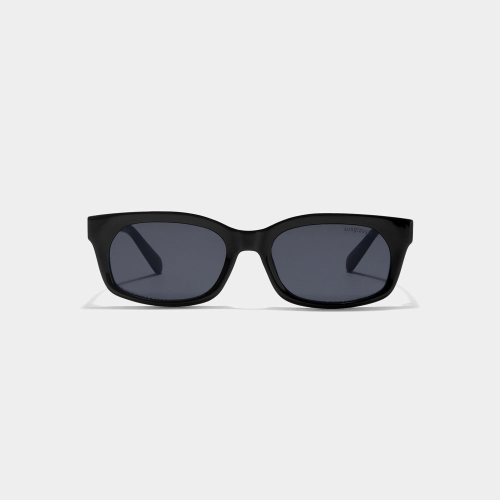 Noir Edge Premium Black Square Sunglasses | UV Protection