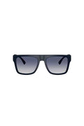 Black Square Sunglasses | Gradient Grey Lens Unisex Shades