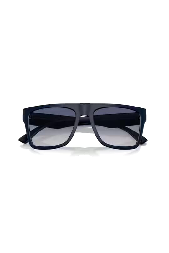 Black Square Sunglasses | Gradient Grey Lens Unisex Shades