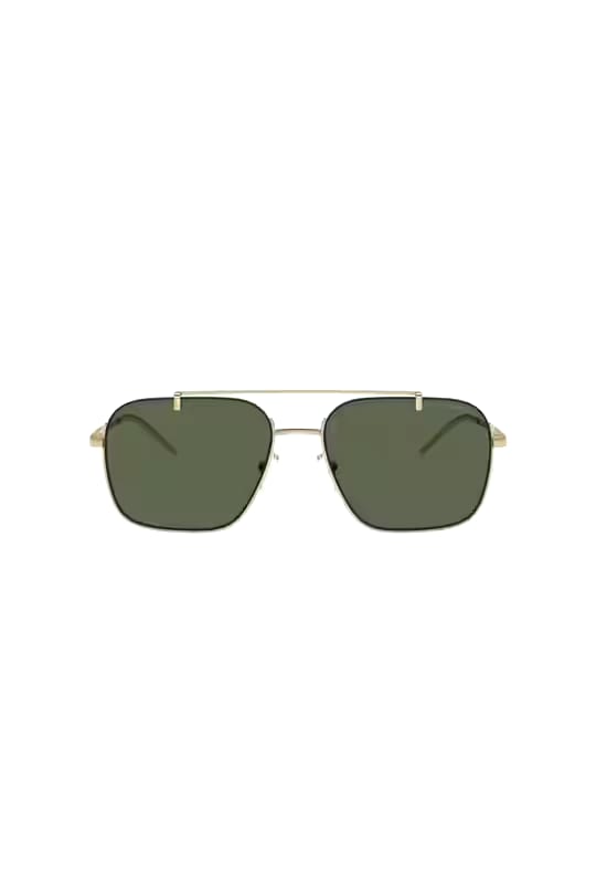 Classic Gold Frame Green Lens Aviator Sunglasses | Premium Unisex Shades
