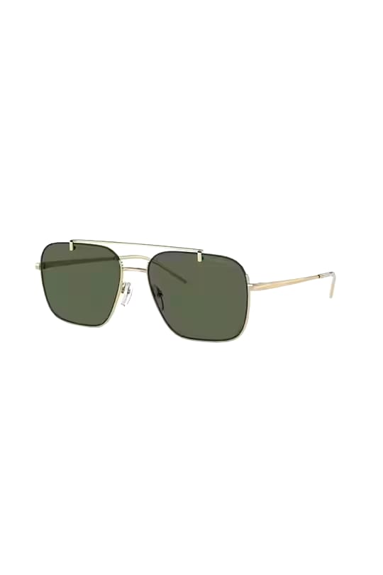 Classic Gold Frame Green Lens Aviator Sunglasses | Premium Unisex Shades