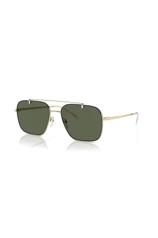 Classic Gold Frame Green Lens Aviator Sunglasses | Premium Unisex Shades