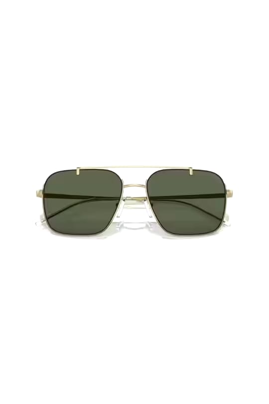 Classic Gold Frame Green Lens Aviator Sunglasses | Premium Unisex Shades