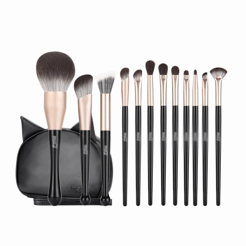 12 Pieces 0f Makeup Brush Set Beginner's Full Set 0f Brush Eye Shadow Beauty Tools