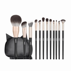 12 Pieces 0f Makeup Brush Set Beginner's Full Set 0f Brush Eye Shadow Beauty Tools