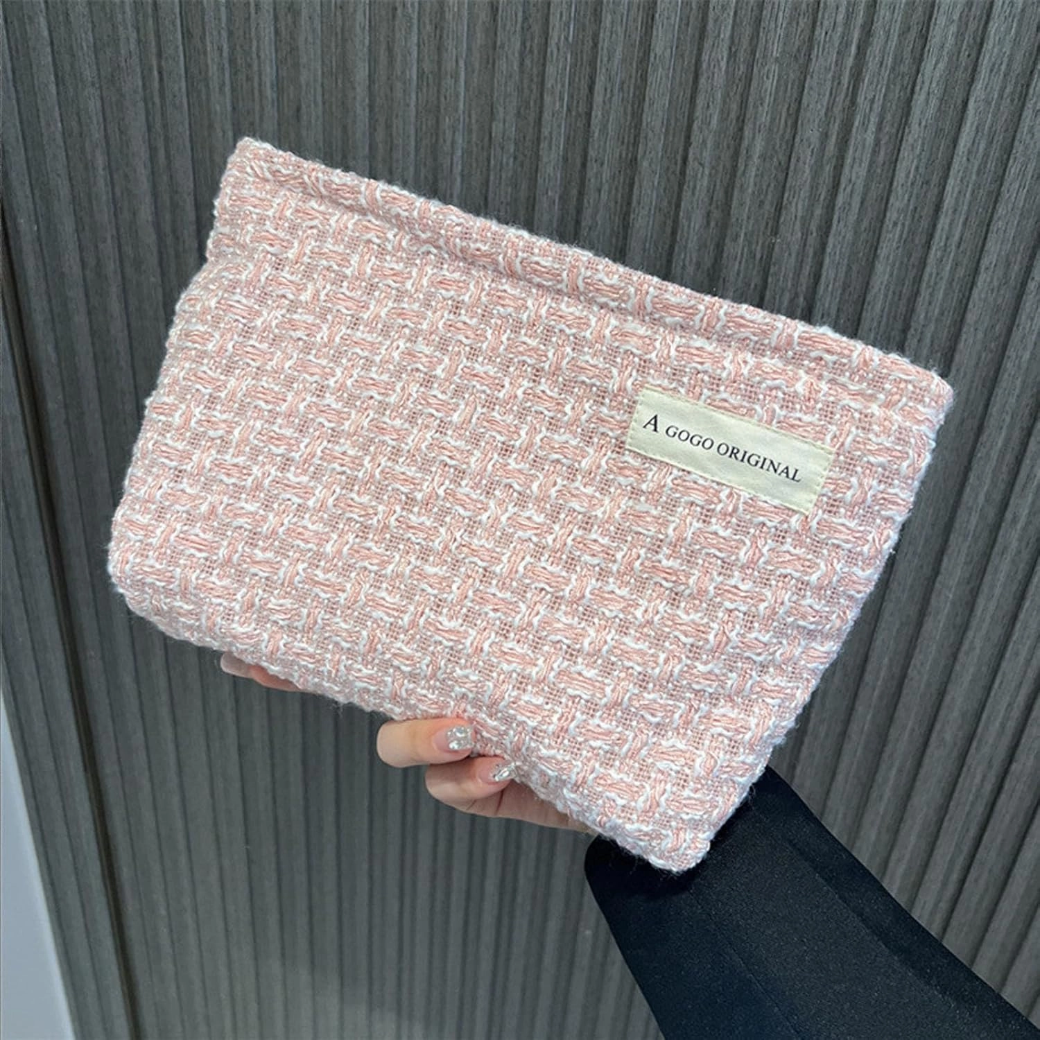 2 Pcs Makeup Bag for Women Large Capacity Cosmetic Bag Set Travel Toiletry Bag Cute Makeup Pouch for Purse Portable Organizer Travel Accessories