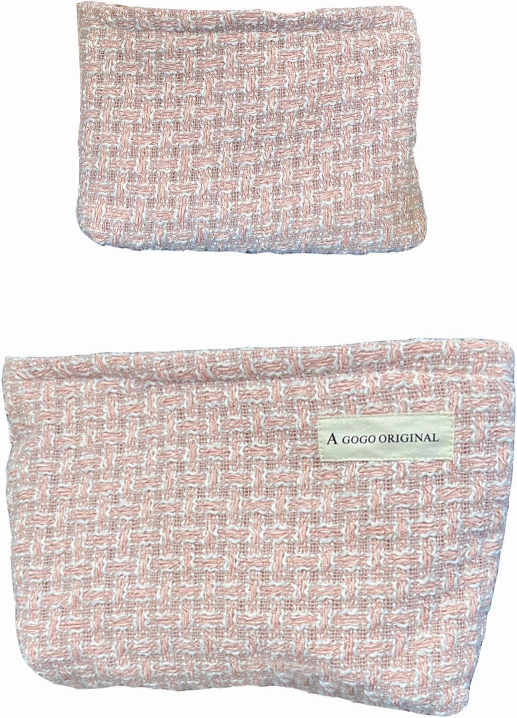 2 Pcs Makeup Bag for Women Large Capacity Cosmetic Bag Set Travel Toiletry Bag Cute Makeup Pouch for Purse Portable Organizer Travel Accessories