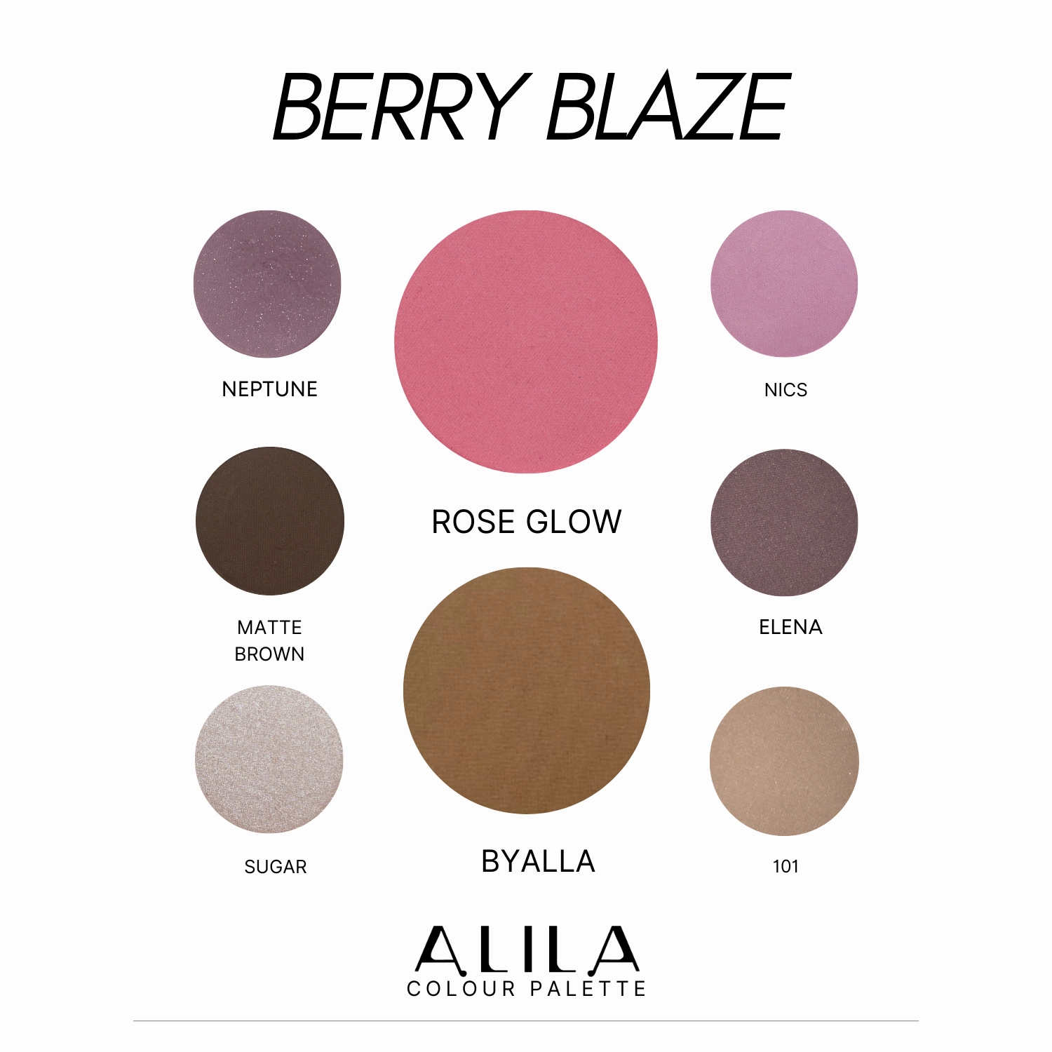 6 Eyeshadow   2 Blush Palette