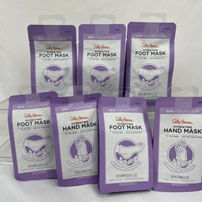 (7) Sally Hansen Spa Collection Hydrating Hand & Foot Mask Shea Butter 0.88oz