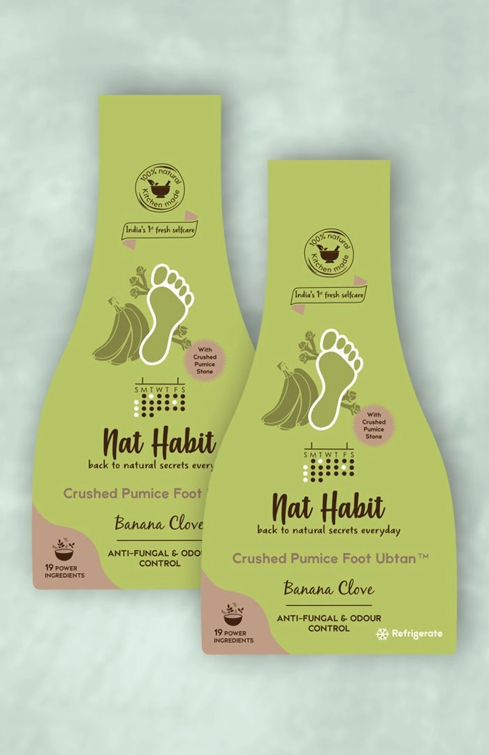 <strong>Banana Clove Foot Ubtan</strong> <br><i>Anti-Fungal & Odour Control</i>