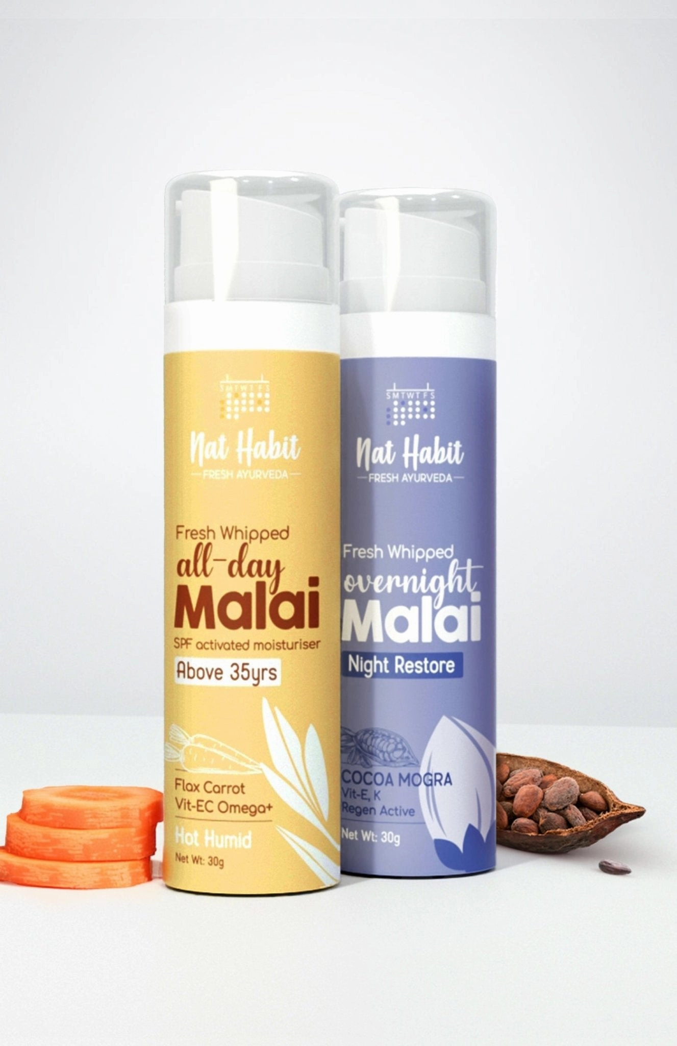 <strong>Hot & Humid for Above 35 Day & Night Combo (Face Malai)</i>