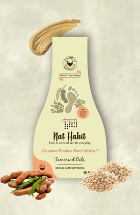 <strong>Tamarind Oats Foot Ubtan</strong> <br><i>Detan & Brightening</i>