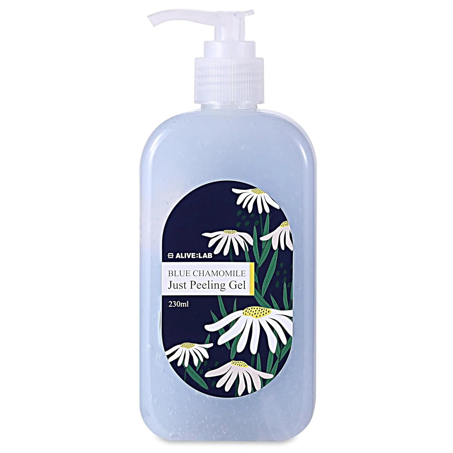 ALIVELAB Blue Chamomile Just Peeling Gel, Gentle Exfoliating Face Peeling Gel Water-Based Face Scrub, Skincare essential for All Skin types (7.8 fl.oz)