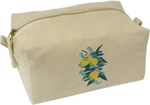 Azeeda 'May Your New Venture Be Successful ' Canvas Wash Bag/Makeup Case (CS00038186)
