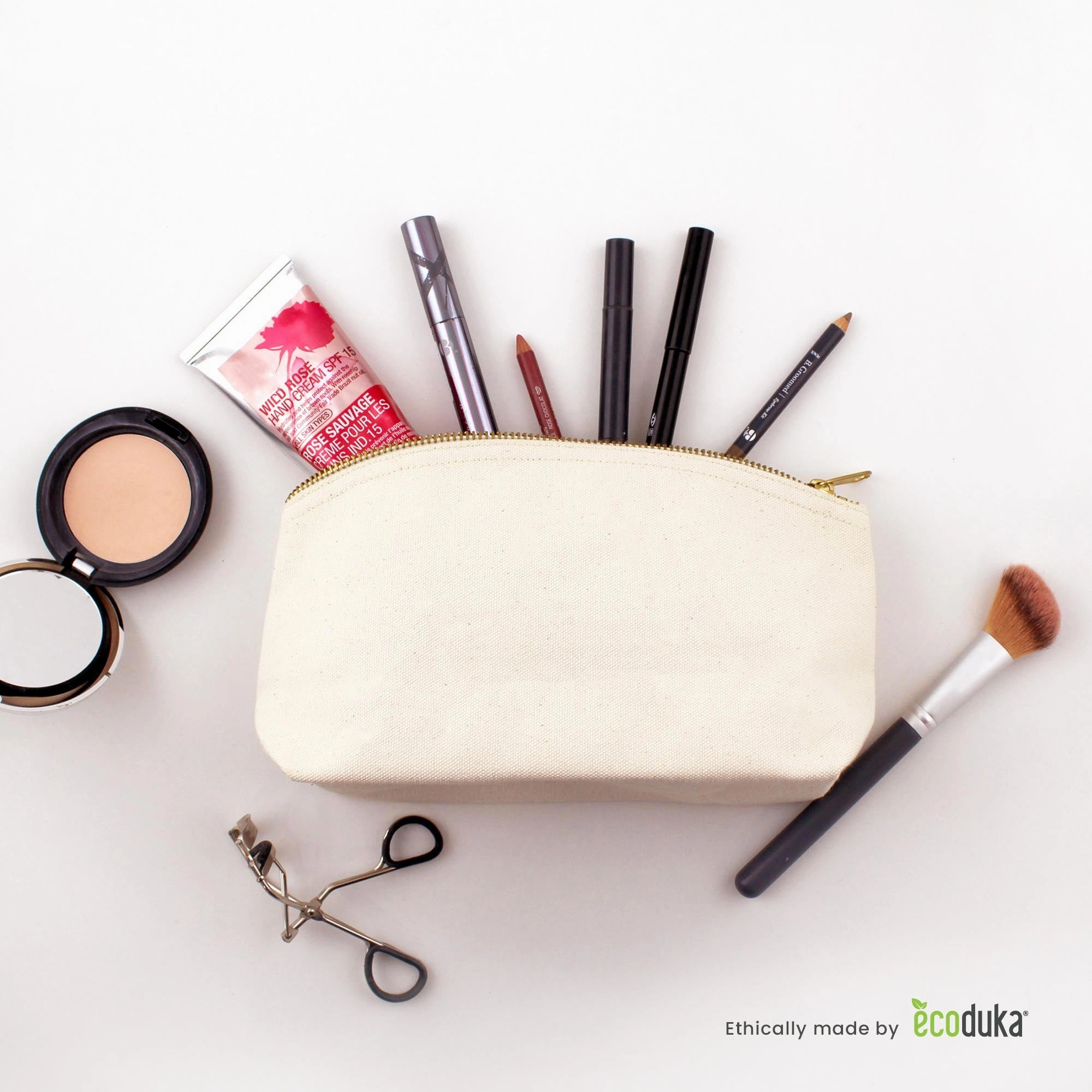 Bluebell Canvas Makeup Bag