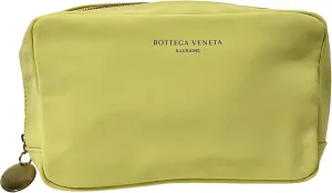 Bottega Veneta ILLUSIONE Leather Zip Cosmetic Pouch Makeup Fragrance Bag (9L X 5.5H x 2 W) - SMALL GIFT BAG - 1474