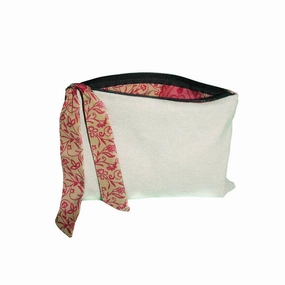 Canvas Makeup Bag