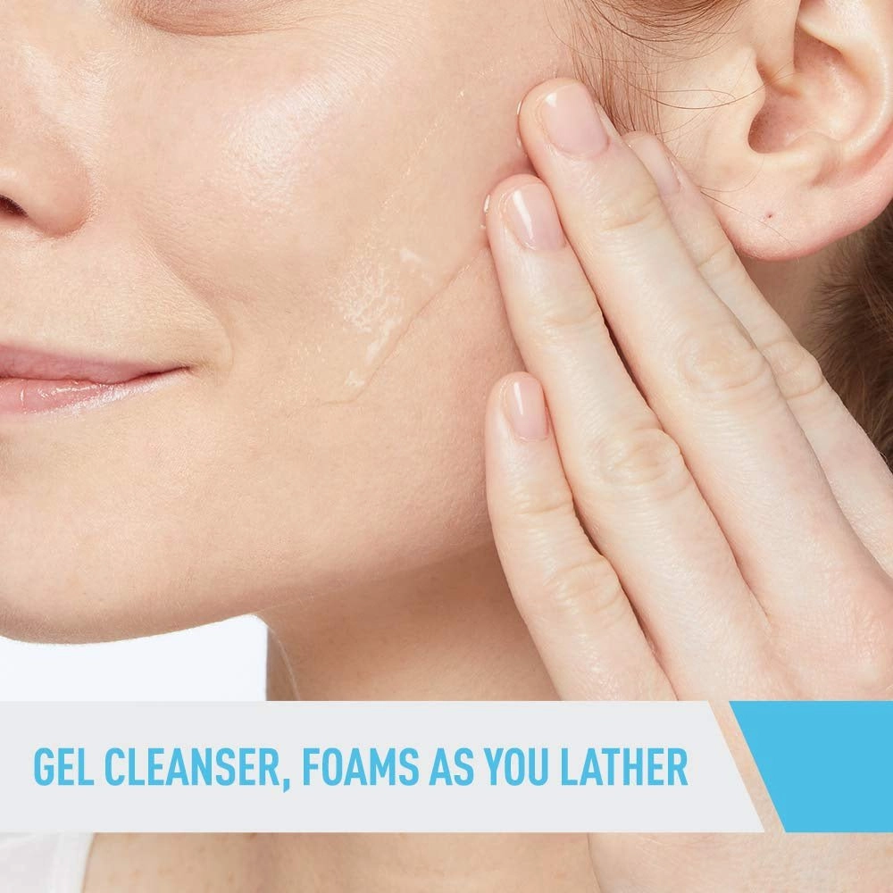 CERAVE Renewing SA Cleanser For Normal Skin With Ceramides And Salicylic Acid, 237ml