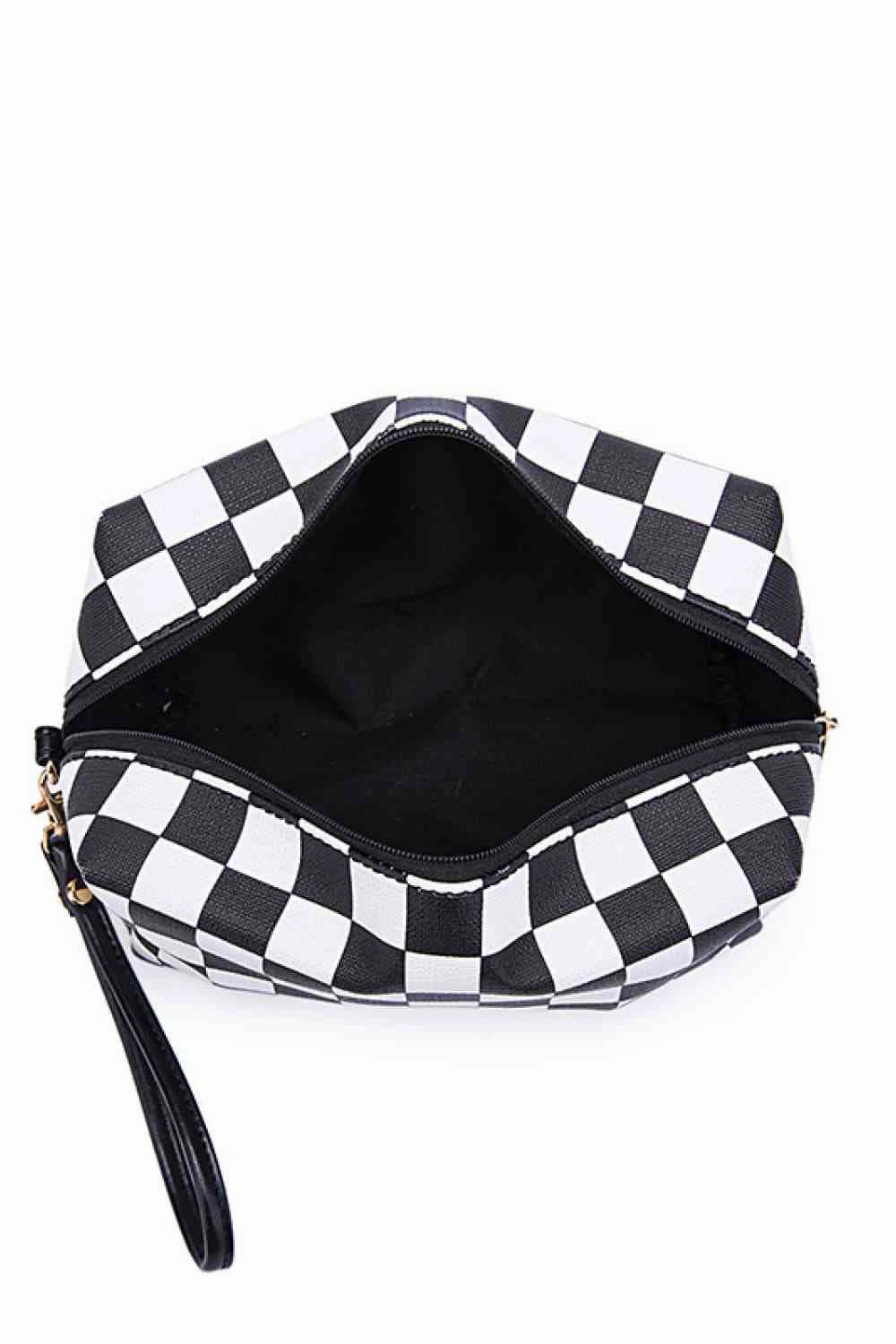 Chic PU Leather Makeup Bag for Elegant Beauty Storage