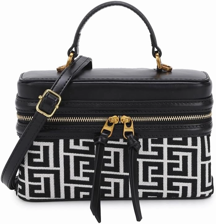 Classic Satchel Crossbody Purse for Women Chic Mini Box Purse, Women Crossbody Shoulder Bag