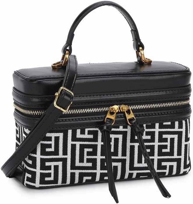 Classic Satchel Crossbody Purse for Women Chic Mini Box Purse, Women Crossbody Shoulder Bag