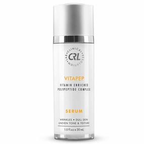 Clinical Resolution VitaPep Serum Best Anti Aging, Wrinkle and Boosts Collagen, Repairs Skin, Improving Tone and Texture, Hyaluronic Acid & Vitamin (1.0 fl.oz / 30ml)