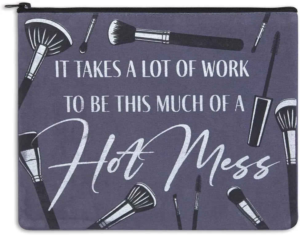 Colonial Tin Works Hot Mess Travel Bag, 9-inch Height, Women, Cosmetics Organizer