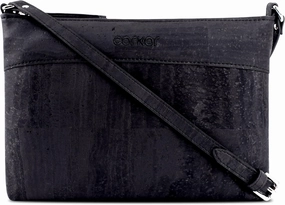 Cork Purse – Cork Handbags for Women, Vegan Crossbody Bag Cruelty Free Black Color
