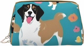 Cute Corgi Toiletry Pouch, Travel-Friendly Makeup Organizer For Makeup Brushes, Lipsticks