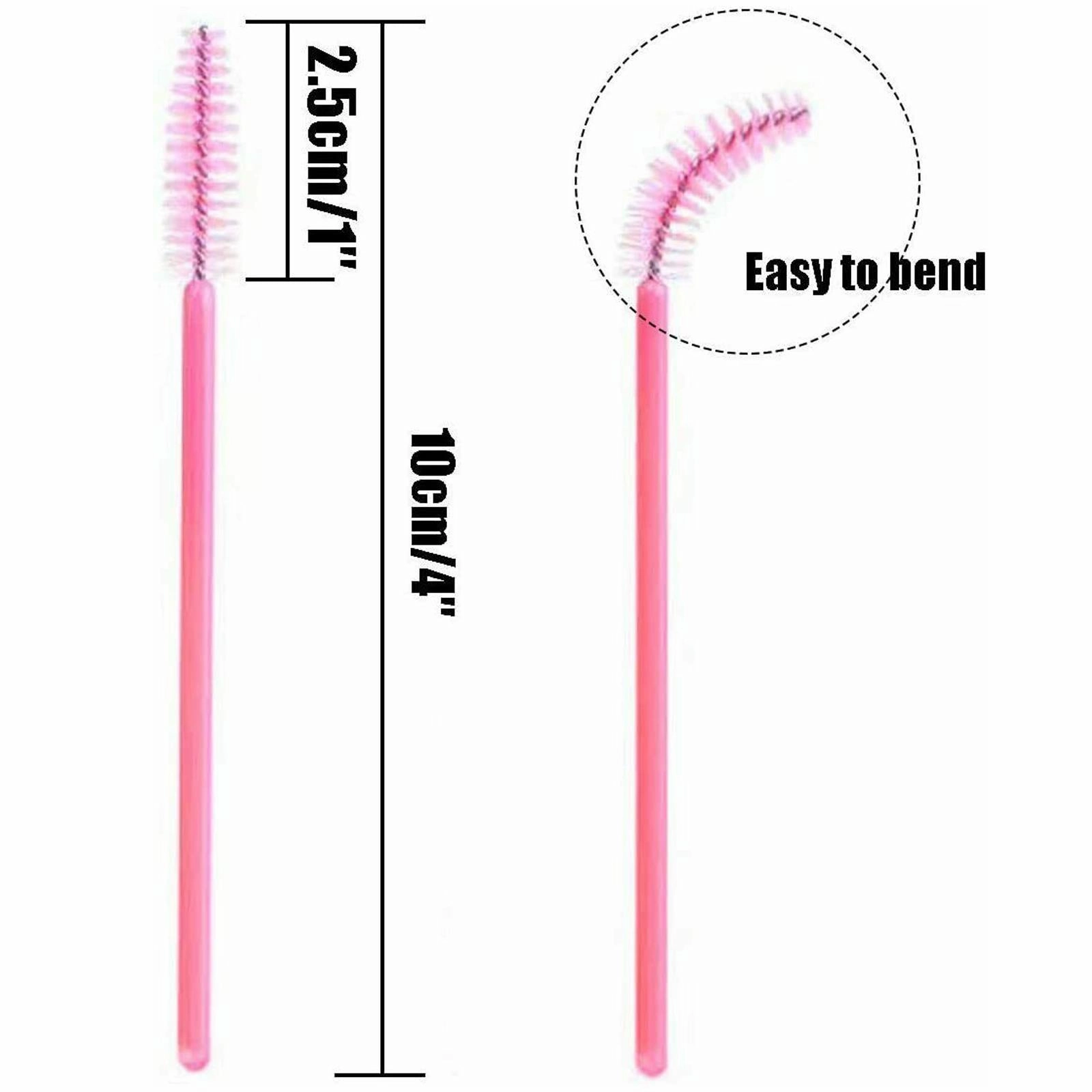 Disposable Eyelash Brush - 100 Pieces