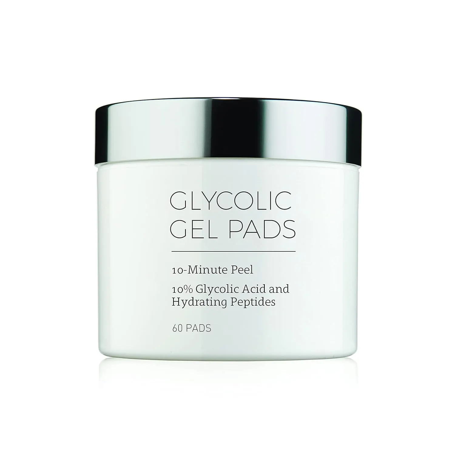 Endless Esthetiques - 10% Medical-Grade Glycolic Gel and Hydrating Peptides Micro Chemical Peel Pads | Mate, Kola & Guarana Extracts, Improve Luminosity | Post-Acne Scarring, Expression Lines