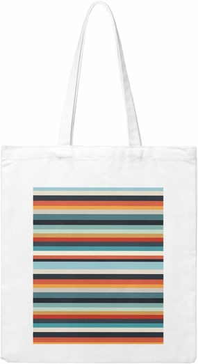 Fashion Striped Large Canvas Tote Bag Cute Travel Shoulder Bag Reusable Washable Shopping Grocery Bags For Women Men