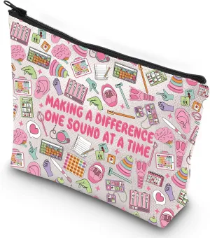 G2TUP SLP Speech Language Pathologist Gift Speech Therapist Cosmetic Bag SLP Making a Difference Halloween Presents