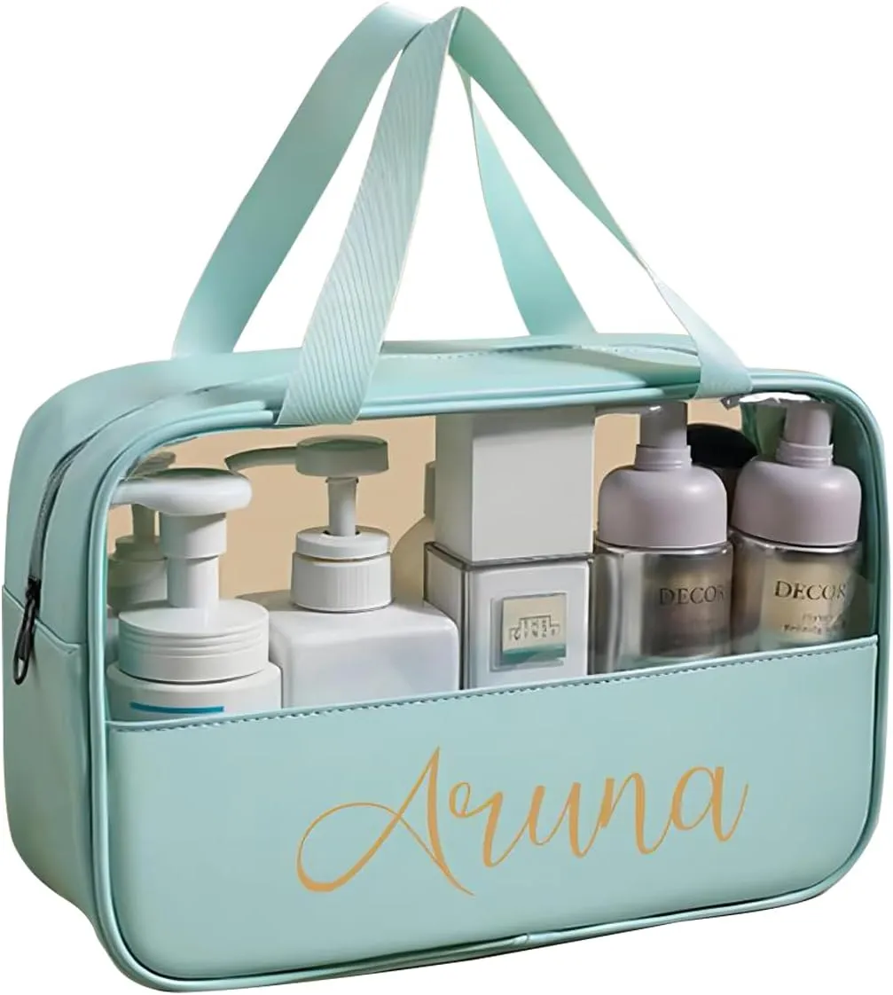 Generic Personalised cosmetic bag,custom makeup bag | personalized gift for her | personalised gift for bridesmaid |Cosmetic Organizer