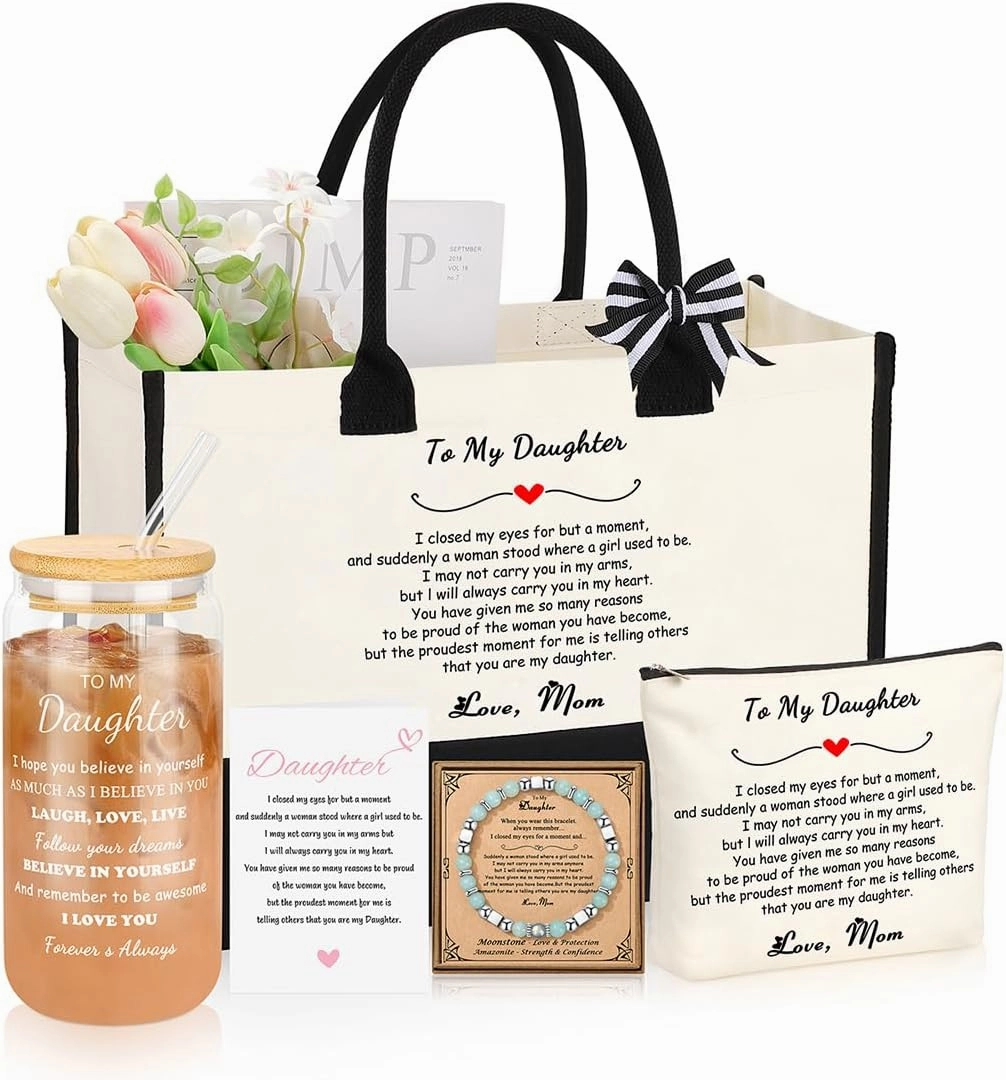 Gifts for Women Basket Set of 5, Christmas Mothers Day Birthday Gifts for Mom Grandma Sister Daughter