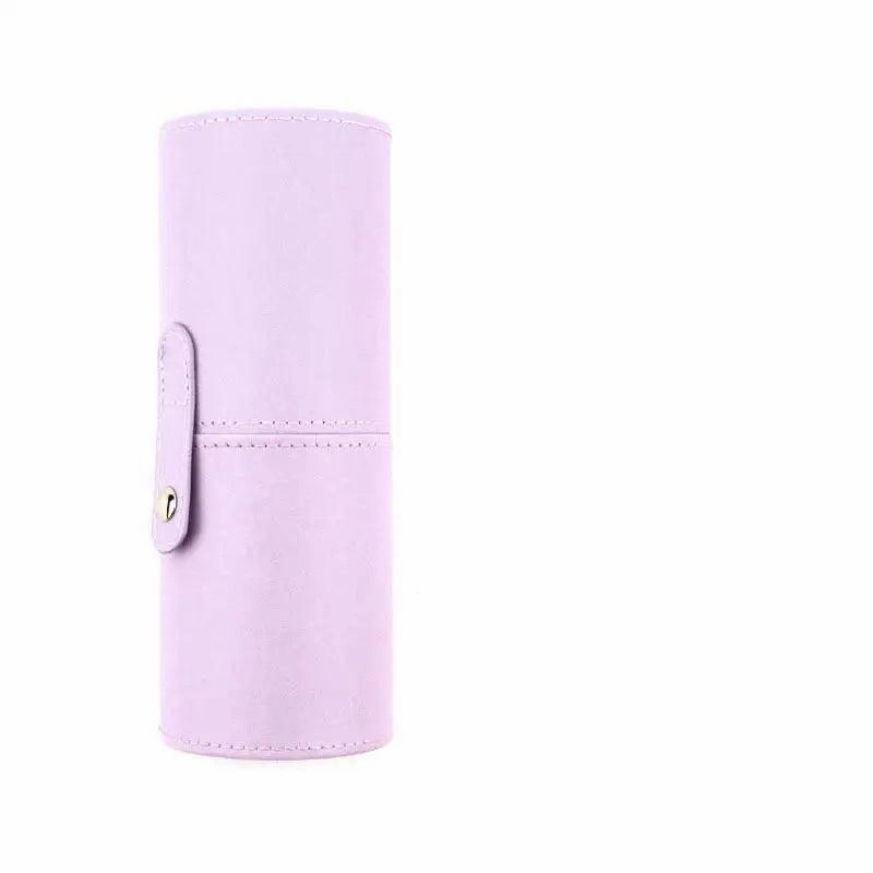 High Quality PU Leather Makeup Storage Holder Cosmetic Cup Case Box for Makeup Brush Pen