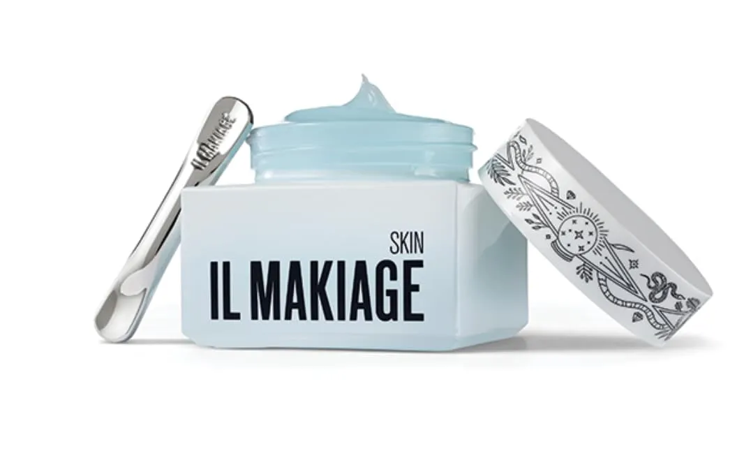 IL MAKIAGE Power Lift Plumping Cream, Anti-Aging Face Moisturizer with Vegan Collagen and Retinol, Skin Firming and Smoothing