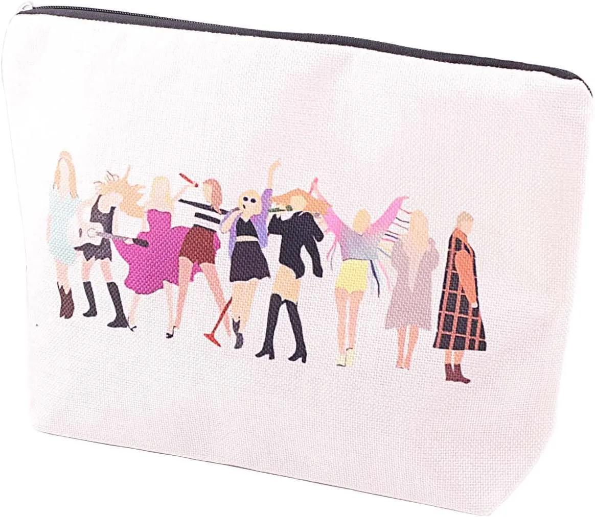 I'm Not Dramatic I'm Theatrical Makeup Bag Broadway Musical Gift Theatre Bag Pencil Case Fun Theatrical Design Makeup Bag (ERAS)