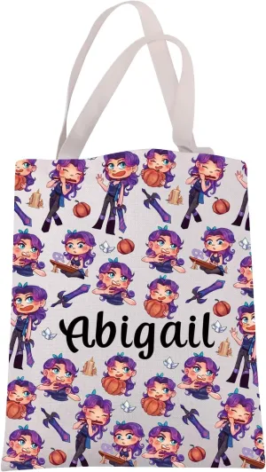 JXGZSO Valley Video Game Canvas Tote Bag Valley Game Inspired Gift Cartoon Character Shoulder Bag Farming Country Game Gift