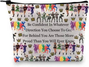 JYTAPP Musical Cosmetic Makeup Bag Music Musical Merchandise Musical Lover Travel Makeup Bag