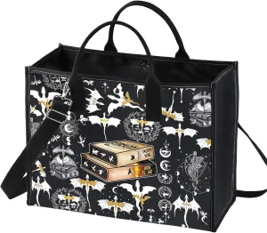 LEVLO 4th Wing Cosmetic Bag Dragon Rider Inspired Gift Iron Flame Dragon Rider Zipper Pouch Bag 4th Wing Bookish Merch (4Wing LT)