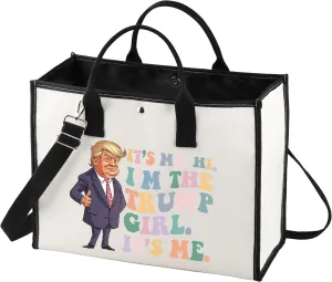 LEVLO President Cosmetic Bag President Fans Gift It's Me Hi I'm The President It's Me President Toiletry Bag President 2025 Merch (I'm The Trum LT)
