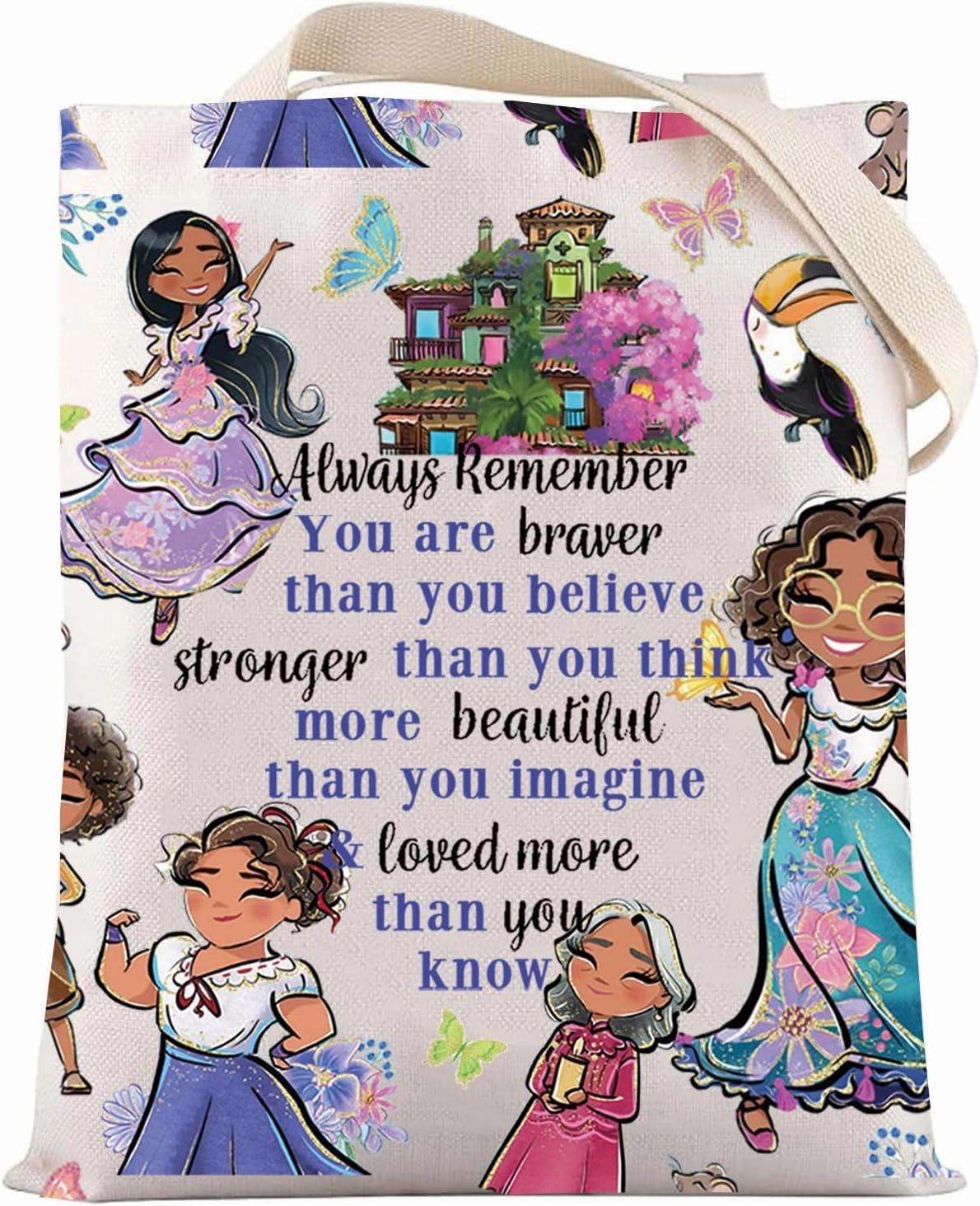 LEVLO Magic Family Cosmetic Make Up Bag Magic Movie Lover Gift Cartoon Movie Makeup Zipper Pouch Bag ((Always M agic TG)