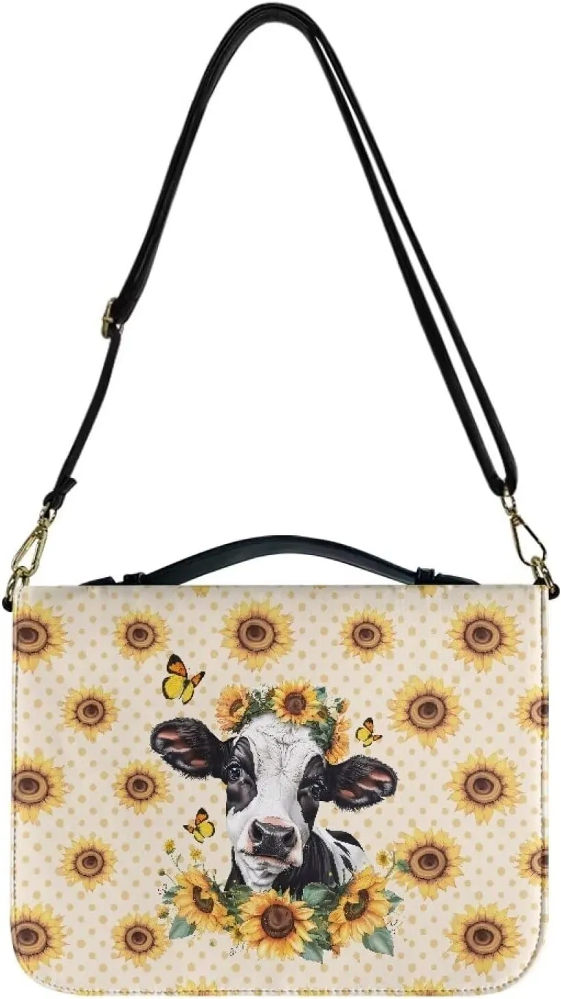 Lotusorchid Bible Tote Bag for Women, Large Bible Accessories for Men, Church Bible Bag with Removable Shoulder Strap