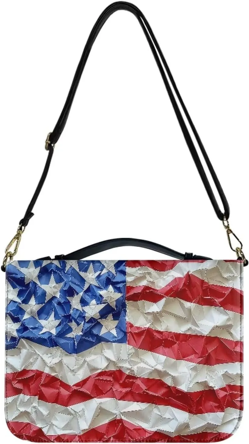 Lotusorchid Church Bible Bag for Women, Bible Cover Case for Men, Large Bible Accessories with Detachable Shoulder Strap