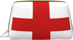Makeup Bag Women Toiletrie Showe Brush Skin Care Travel Organizer Purse Me Large Makeup Purse Accessories & ToteEngland Flag