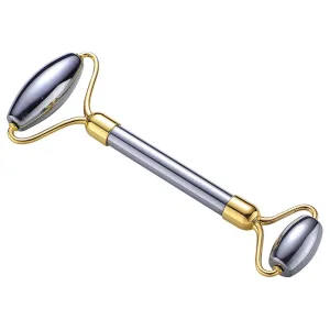 NOLITOY Double- Facial Roller Tool Shaped Face Massage and Muscle Relaxation Stone Skin Revitalizing for Home Skincare Routine