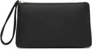 Nylon Wristbands Bag Makeup Pouch for Purse Waterproof Wristbands Bag with Zipper Pocket Credit Card Pouch