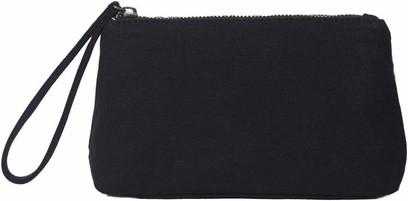 Nylon Wristbands Bag Makeup Pouch for Purse Waterproof Wristbands Bag with Zipper Pocket Credit Card Pouch